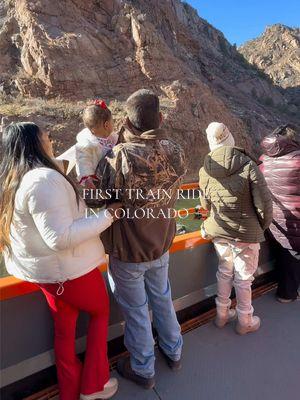 We had SO much hot chocolate, enjoyed the best views, and Colsie got the reindeer Vixen’s bell from Santa🤩 #meettheseguras #ourlittlefamily #travel #traveltiktok #royalgorge #trainride #babyfirst #experience #family #baby #rockymountains #colorado #vacation #comewithus #Vlog #fyp #creatorsearchinsights 