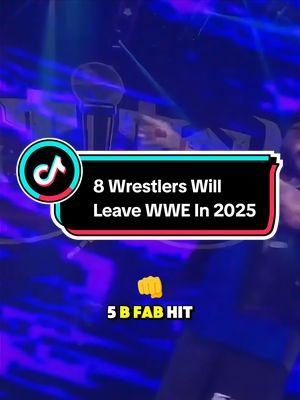 8 Wrestlers Will Leave WWE In 2025 #wrestlers #longvideo #WWE 