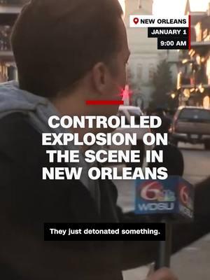 CNN affiliate WDSU’s Fletcher Mackel reports on a small explosion in the French Quarter of New Orleans, where the FBI is investigating after a driver intentionally rammed into a crowded New Year’s Eve celebration on Bourbon Street. #cnn #news