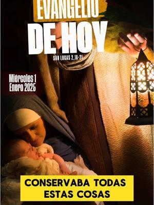 Evangelio de hoy Miércoles 1 Enero 2025  #lecturadeldia #evangeliodehoy #evangeliodehoy #lecturadehoy #santoevangeliodehoy #santoevangelio #catolicos #VirgenMaria #misa #jóvenescatólicos #musicacatólica #santorosario #renovacioncarismaticacatolica