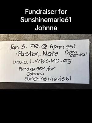 #fundraisers @Sunshine @Pastor Nate @Shelley💛Xoxo🇺🇸 @Job3611 @LORI  STOKES  ANDERSON @mitzie @Seany_the_kid @Vickie Brand @Anita Bailey  @Lisa.Msmaui4eva808 @mamaluv88 @carolynkirkgraham @Justlooknatchu @Sylvia Cervantez @Scissortail Ranch @StacyGodwinHall @Terry  Brown @Kathy Molzan @Tina Thorne @MrsJBoling@Teresa @Sister Skitlz@Wendy Sue @Rafael Villodas🇵🇷🇺🇸🛡️⚔️✝️ @💜Heather💜 @Gifted By God @Randy L Eubank@Child of God @D.O.A.K777 @DVine @Valerie de 