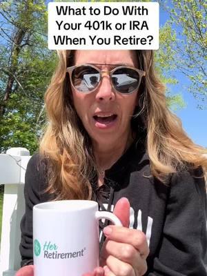 What to do with your 401k when you retire? #401k #401kplan #retirementsavings #herretirement #womenover60 #womenandretirement