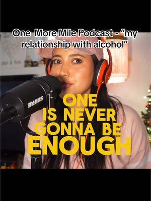 One is never enough and one is always too much❤️‍🩹 ⠀⠀ New episode of my podcast “One More Mile” - my relationship with alcohol, struggles and sobriety  ⠀⠀ Link 🔗 to spotify and youtube in mi bio ⠀⠀ Happy new year 🎊  ⠀⠀ #influencerny #bloggernewyork #newyorkvlogs #newyorkblogger #nycvlog #latinaennewyork #sobriety #podcaster #dailyvlogging  #writings #escritos #healing #heal #healingera #sanar #heartbreak #sober #newyorkcontentcreator #nyccontentcreator  #latinacontentcreator #stopdrinking #alcohol #homesick #feelings #soberjourney #dryjanuary #escritor #hispaniccontentcreator  #creadordecontenido #podcast #newyorkpodcast 