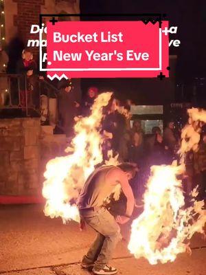 Bucket List New Year's Eve!!! 🎉 (Info 👇)   If you missed it this year, mark your calendar for December 31st, because this bash was EPIC!!! Eureka Springs pulled out all the stops, from the live music and laser lights to the fire-eaters, confetti blast and midnight water drop!! 💧  I also loved seeing all the kiddos and dogs getting in on the fun with the parade and entertainment! It was definitely a family-friendly party!! 🐶 Where to stay: 😴 Basin Park Hotel! And if you can score one of the balcony suites, the view of the party is incredible!! 😍   Where to eat: Ermilio's was the perfect place for New Year's Eve dinner 🤌 Mud Street New Delhi The Balcony Bar at the Basin Park Local Flavor The Spring on Main The Grotto Skybar at the Crescent   📍 Bash With A Splash December 31st Eureka Springs, Arkansas   🥂 Tag a friend you want to celebrate New Years with!  And don't forget to click SAVE!! 👌     #arkansas #eurekasprings #thenaturalstate #nye #newyearseve2025 places to celebrate New years eve 2026 in Arkansas family kid pet friendly weekend getaway girls trip romantic couples adventure roadtrip