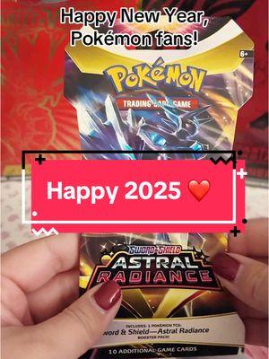 Happy new year, Pokémon friends ❤️  . . #pokemon #pokemontiktok #pokemoncards #astralradiance #newyear #pomemoncommunity 