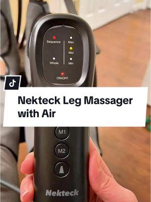 Nekteck Leg Massager with Air. #viralvideo #videotiktok #TikTokShop #nekteckmassager #nektecklegmassager 