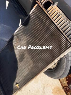 Who needs a shade tree mechanic? #carproblems #radiator #cartroubles #mechaniclife 