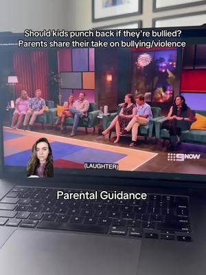 Do you think kids should be taught to hit back in defense or to run away in a bullying situation? #parentalguidance #parenting #fypシ   #greenscreenvideo 