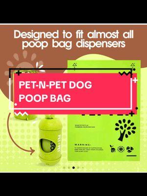 PET-N-PET DOG POOP BAGS.  PET-N-PET Dog poop bags rolls - 240 count - Plant - based poop bags for dogs, leak proof dog poop bags are environment  friendly and made long so you can tie them closed.  #petnpet #poopbags #poopbagsfordogs #leakproof #environmentfriendly #plantbasedrecipes 