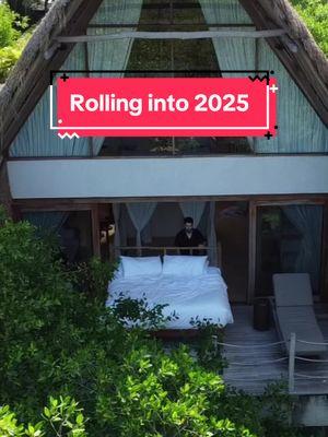 Roll-out beds > resolutions  🔗 in bio to discover more hotels to achieve your perfect night’s sleep 📹: @followthenap  #tulum #hotels #2025 #sleepgoals #foryoupage