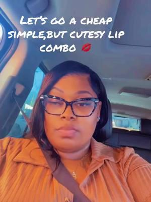 👄 Combo in the car🥰😘🤞🏽🙌🏾💋#plussizsfashion #plussizetiktok #plussizequeensoftiktok #lipcombotutorial #lipgloss #roselipoiltint #fypage #fypシ゚viral 