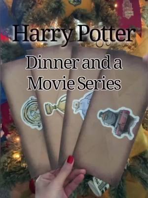 ⚡️Harry Potter Dinner and a Movie Series🪄 The full reels can be found in my Harry Potter Playlist.  Happy New Year’s🥂 . #harrypotter #wizardingworld #dinnerandamovie #movienight #newyears #winter #harrypotterdinnerandamovie #witchtok #wizard #potion #familytime #datenight 