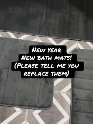 You should probably replace them #bathmats #bathroom #bath #mat #memoryfoam 