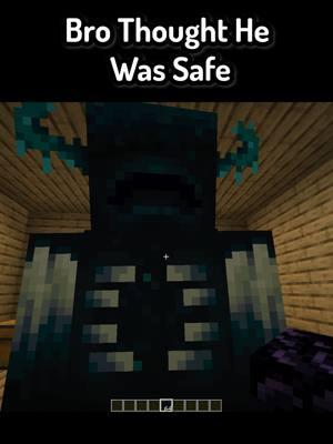 Bro Thought He Was Safe In Minecraft #Minecraft #funnymoments #mcyt #mc #minecraftmemes 