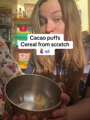 Homemade cereal 🥣  *This is not low histamine. I am able to eat a wide range of foods now and my nutrition intake has changed since 🤰#wildmothering #pregnantlife #offgrid #tinyhome #3rdtrimester #cereal #homemadefood #homemadecereal 