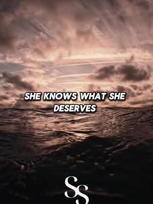 She knows what she deserves #motivateher #inspireher #sparkinghersoul #motivationforwomen #motivationforgirls #motivationalwomen #motivationalgirls #fypツ 