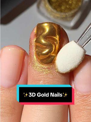 Replying to @ewells72 Would you wear this?😬 Are you going to wear textured nails in 2025? I used ➡️ “3D textured art gel” from @Makartt Official  #nailart #nailarttutorial #easynailart #nailhack #nailinspo #chromenails #goldnails #gelnails #texturednails #3dnails 