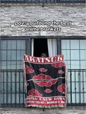 pov: you found the best anime blankets✨ bring in the new year with an anime blanket or two~ we have over 40 designs available to choose from from one piece, soul eater, fruits basket, and, demon slayer, mob 100, and more🥳 what anime blanket would you want to see us make next month? #anime #animeroom #blanket #oneoiece #akatsuki #dbz #attackontitan 