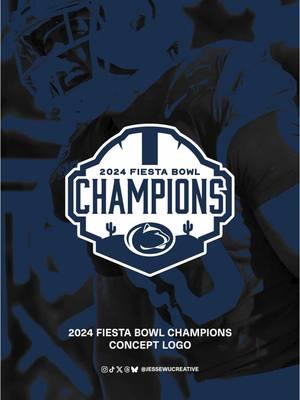 Concept @fiesta_bowl championship logo for @pennstatefball 🏈 #smsports #design #sportsdesign #graphicdesign #cfp #fiestabowl #pennstate #pennstatefootball #logodesigner #logo #logodesigns 