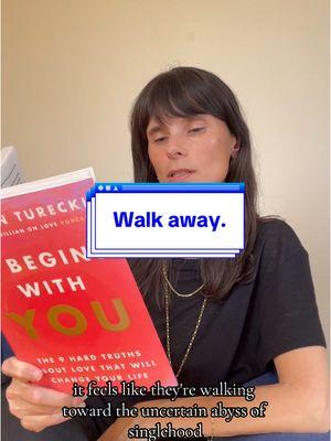 Walking away. From my book, IT BEGINS WITH YOU. #relationshipadvice. #relationshipadvice #Love #datingadvice #selflove #SelfCare #jillianturecki #anxiousattachment #itbeginswithyou #HealingJourney 