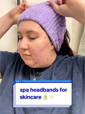 loving my soa headband during my skincare routines 🧖‍♀️✨ #skincareroutines #skincaremusthave #spaheadband #skincareheadband #tiktokmademebuyit #newyearnewaura #mademyyear #TikTokShop 