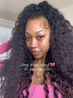 @Amanda Hair Shop did it again, so full & fluffy, def never stop loving a good curly wig 🎀 #amandahair #amandahairshop #TikTokShop #wiginstall #wiginfluencer #wigtok #lilleedeamori #deepwavehair 