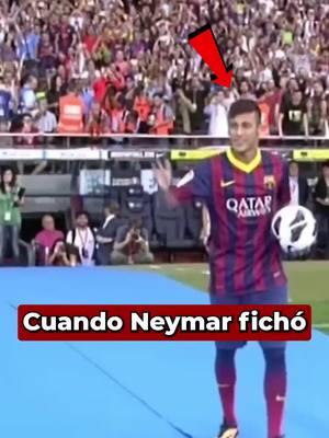 Neymar NO podía esperar a debutar #neymar #futbol #fcbarcelona