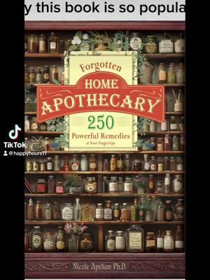 #apothecary #homeremedy #herbaldiare #forgottenhomeapothecarybook #tiktokmademebuyit #giftbook #amityvilleapothecary #healthylif #youarewhatyoueat✌️ 