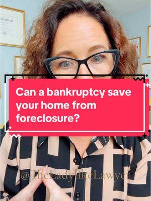 Replying to @LynnJo How can you save your home from foreclosure using bankruptcy?  We can use a chapter 13 bankruptcy very specifically for the purpose of saving your home if it’s fallen into foreclosure… But in order to save your home, you must have the ability to afford it. I’m a bankruptcy lawyer and I help people are navigating debt relief with dignity.  #debtreliefwithdignity #themagicofbankruptcy #bankruptcylawyer #chapter13 #saveyourhome #save #Home #foreclosure #how #bankruptcytok #bankruptcybasics #bankruptcytok #debtfree #debtfreejourney #freshstart #debtfree2025 #nogatekeeping #askme #noshame #noembarassment #nojudgment #2025 #debtfreevibes 