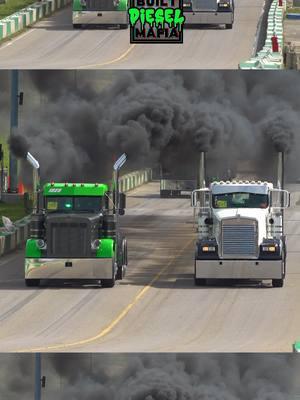 Uphill Bobtail Semi Drag Racing. nuff said #peterbilt #kenworth #kuhnlemotorsportspark #semidragracing