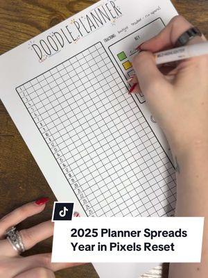 I’m honestly SO excited to do this planner this year… Both Nick and I are going back to college in Jan, and I am really excited to just… being this year.  In 2025, we are focusing on ourselves, our business, our school, our family.  If I put 1/4 the effort into just our stuff as I have invested into OTHER (shitty) people, imagine where I would be today.  2025 is for getting a little better by getting a little “worse” 🎆❤️  #2025 #manifestation #planner #yearinpixels #bulletjournalspread #BulletJournal #Advancingaiden #advancingaidenshop #doodleplanner #advancingaidenhasadhd #advancingaidendoodleplanners #planneraddict #plannertok #adhdplanners 