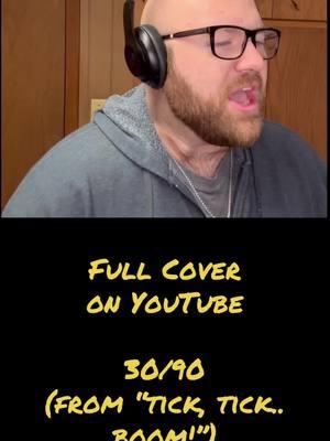 #3090 #ticktickboom #musicaltheatre #jonathanlarson #birthday #30 #cover #offbroadway #baritone #sethsings #bway #theatretok 