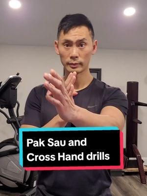 Wing Chun Pak Sau and Cross Hand drill. The purpose of drill teaches about timing and opportunities. #wingchun #vingtsun #kungfu #tipoftheday #martialartist #martialtraining #toronto #sifudgc 