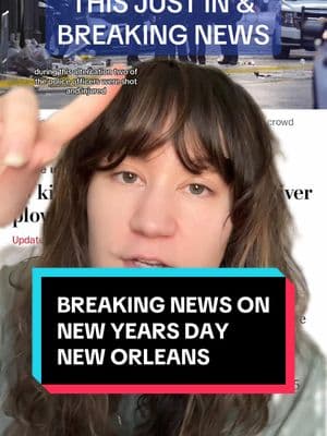 New Orleans man intentionally plowed through cried with his pickup truck, as of this post 10 people were unalived by him. #neworleans #newyearsday #news #newstoday #neworleansnews #breakingnews 