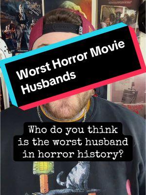 Who do you think is the worst husband in horror movie history? . . . #horror #horrorcommunity #horrorfan #scary #horrormovies #spooky #terrifying #horrorfilm #instahorror #disturbing #theshining #petsematary #theorphan #horroroviehusbands #28weekslater #candyman 