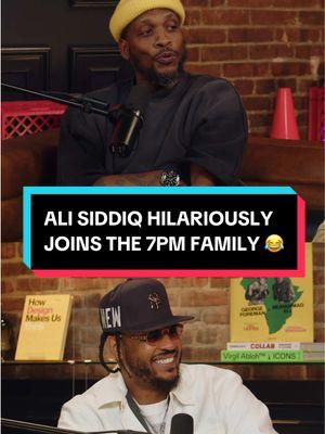 When @Ali Siddiq links with the 7PM family the laughs don’t stop 😂 First 7PM in Brooklyn episode of 2025 drops TOMORROW @ 1PM EST 🫡 Link in bio for more! #7pminbrooklyn #carmeloanthony #alisiddiq #standupcomedy #comedian #houston #usher #TI 