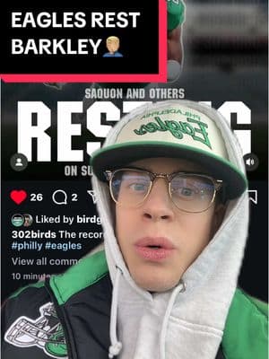 Weak ass decision smh… 🤦🏼‍♂️ | #eagles #saquonbarkley #flyeaglesfly #gobirds #philadelphiaeagles #giants #nfceast #nfl #rest #SuperBowl #playoffs #phillysports #flyeaglesfly🦅 #gobirds🦅 #eaglesnation🦅💚 #302birds #fyp #foryou #greenscreen 