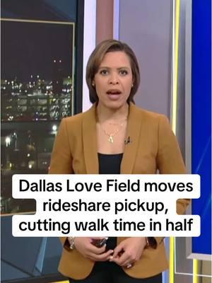 Dallas Love Field is starting the new year with a change to the rideshare pickup location.🚗 This change will go into effect on Friday, Jan. 3. The walk from baggage claim to the new rideshare pickup location takes about 3.5 minutes. For more info tap the link in bio. #dallaslovefield #rideshare #lovefield #airport #nbcdfw 