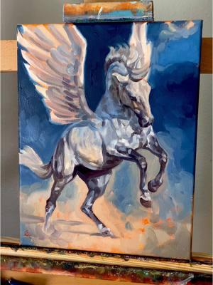 I thought I would kick off the new year with a look back at one of my most whimsical commissions. 🥰🦄 I’ve got some big projects planned for this year, and I can’t wait to share with you all! #horses #horseart #horsepaintings #coloradoartist #oilpainting 