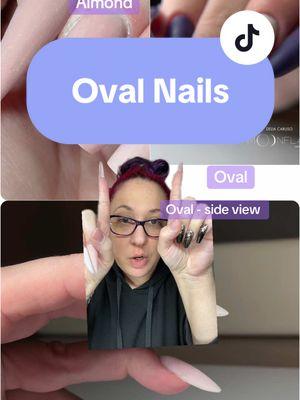 Replying to @LiliRowan51  Oval Nails #ovalnails #ovalnailshape #nailshapes #nailshapesguide #naileducation #njnailtech #northnjnailtech 