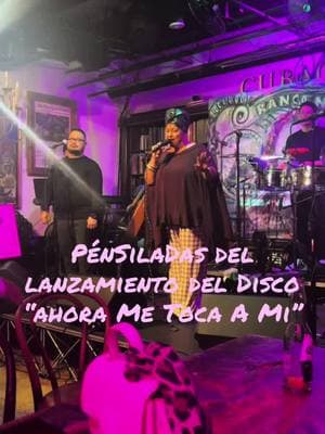 “ Feliz Año Nuevo entrando ya hoy fuerte con mucha salud y prosperidad…😆🙌👏🏾🙏🏾❤️🎊🎊🎊 Por aquí les dejo exquisitos momentos del lanzamiento de mi disco “AHORA ME TOCA A MI” Gracias por su apoyo y espero sea de su agrado 👏🏾❤️👏🏾👏🏾👏🏾🎤🎤🎤🎤#ahora #metoca #ami #happyholidays #ising #paz #amor #vamospormas #yocanto #canto #artista #jazz #fallowme #trending #viralvideo #cubanosporelmundo #likeit #share #compartan #gracias @Sergio George 