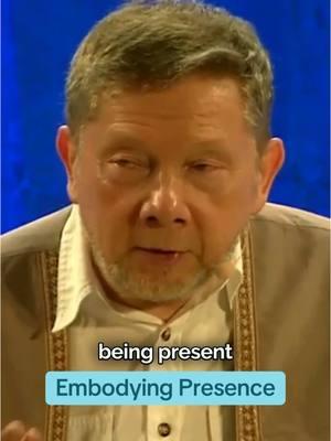 Presence is not a head phenomenon; it's a full-body experience. In this short teaching, Eckhart Tolle explains why. #eckharttolle #presentmoment #presence 