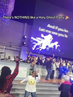 There’s Nothing like a Holy Ghost party! Lord we can’t thank you enough🎉! #christian #newyear #holyghost #faith #excitment #new 