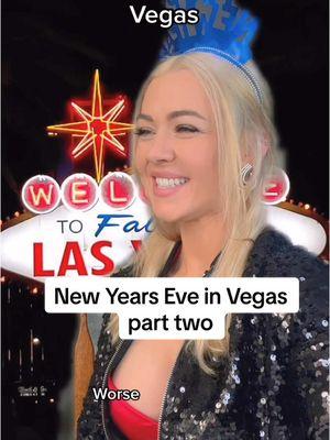 Can’t believe I forgot to post this here 🤣 Anyway Happy New Year 🪩✨🎆 #newyearseve #newyears #vegas #lasvegas #funnyvideo #nye #thingstodoinvegas #vegaslocals 