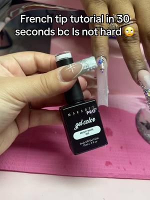 Using @MakarttPro bright white use discount code VANE24 #nailtiktok #nailtutorial #frenchtipnails #acrylicnails #fypシ #fyp #nailprices #clients #makarttpro #makarttprobrandartist 