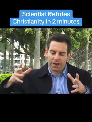 Sam Harris (before PhD) on Christendom✝️ #foryou #god #christiantok #atheisttok