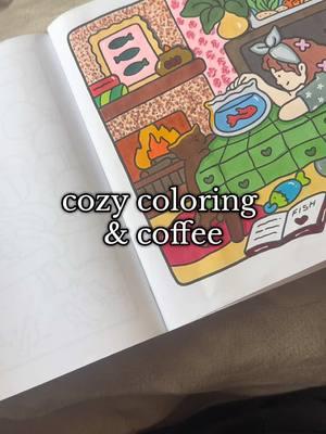 Needed to finish up this page so i decided to record it - coloring videos are my favorite thing to watch + relax right now!  #colorwithme #comfycoloring #cozycoloring #cocowyo #girlmoments #cocowyogirlmoments #relaxingvideos 