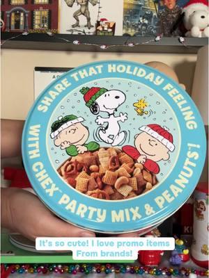 Chex x Peanuts collab this Holiday season was so cute! I love that they brought the Tin back hope they keep doing this with new designs!!!  Did yall get yours in the mail yet?!?? @Chex Cereal @Snoopy @Chex Mix  #snoopy #chexmix #snoopyxchex #peanutschex #freesnoopy #vintage #vintagecommercials #retro #collector #vintagetin #peanutsgang #charliebrownchristmas 