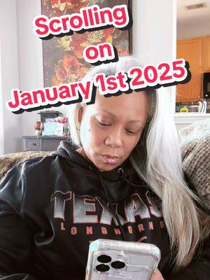 #pov #scrolling on Jan. 1st 2025 be like 😂😂 #happynewyear  #silversisters #greysquad #yogoesgrey #greyhairgrowth #Silverton #whitehairdontcare #greyombre #saltnpeppa #growinghair  #yogoesgrey #merch 