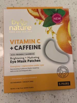 Caffeine for my eyes? Yes please. #skincare #eye #caffeine #vitaminc #bynature @JustInTheNickOfCrime 